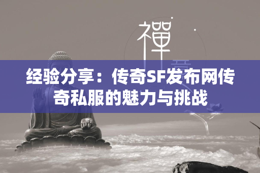 经验分享：传奇SF发布网传奇私服的魅力与挑战  第2张