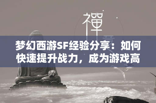 传奇SF经验分享：如何快速提升战力，成为游戏高手  第2张