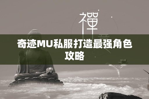 传奇MU私服打造最强角色攻略  第2张