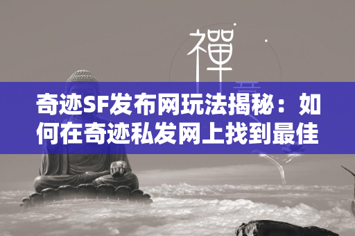 传奇SF发布网玩法揭秘：如何在传奇私发网上找到最佳的游戏体验？  第2张