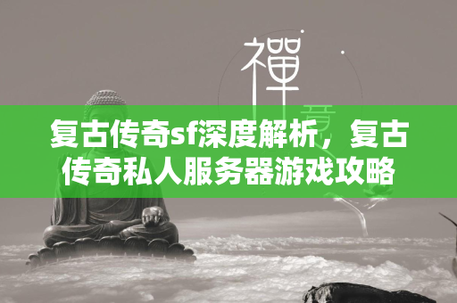 复古传奇sf深度解析，复古传奇私人服务器游戏攻略  第3张