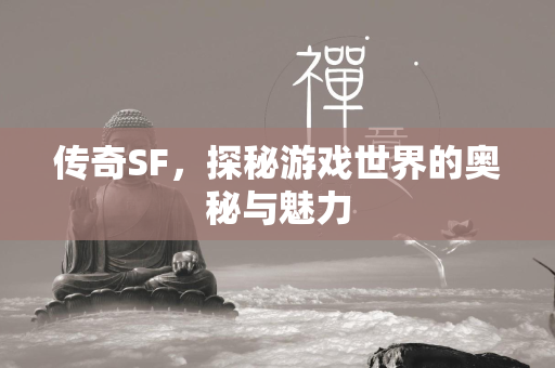 传奇SF，探秘游戏世界的奥秘与魅力  第1张