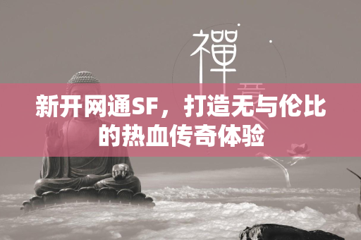 新开网通SF，打造无与伦比的热血传奇体验  第1张